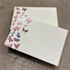 KORT 6X9 CM BRIGHT COLOURED BUTTERFLYS 1X50